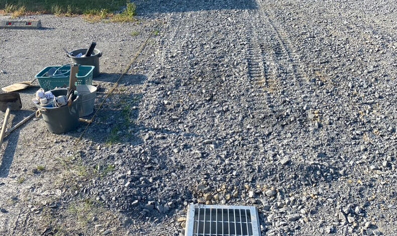 画像3272：🚧水溜り対策工事🚧をしました